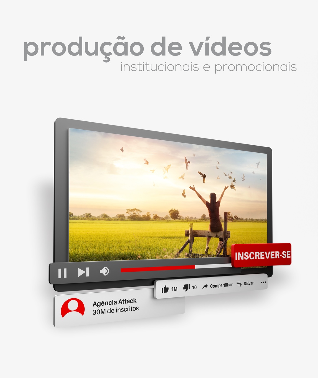 produção de videos